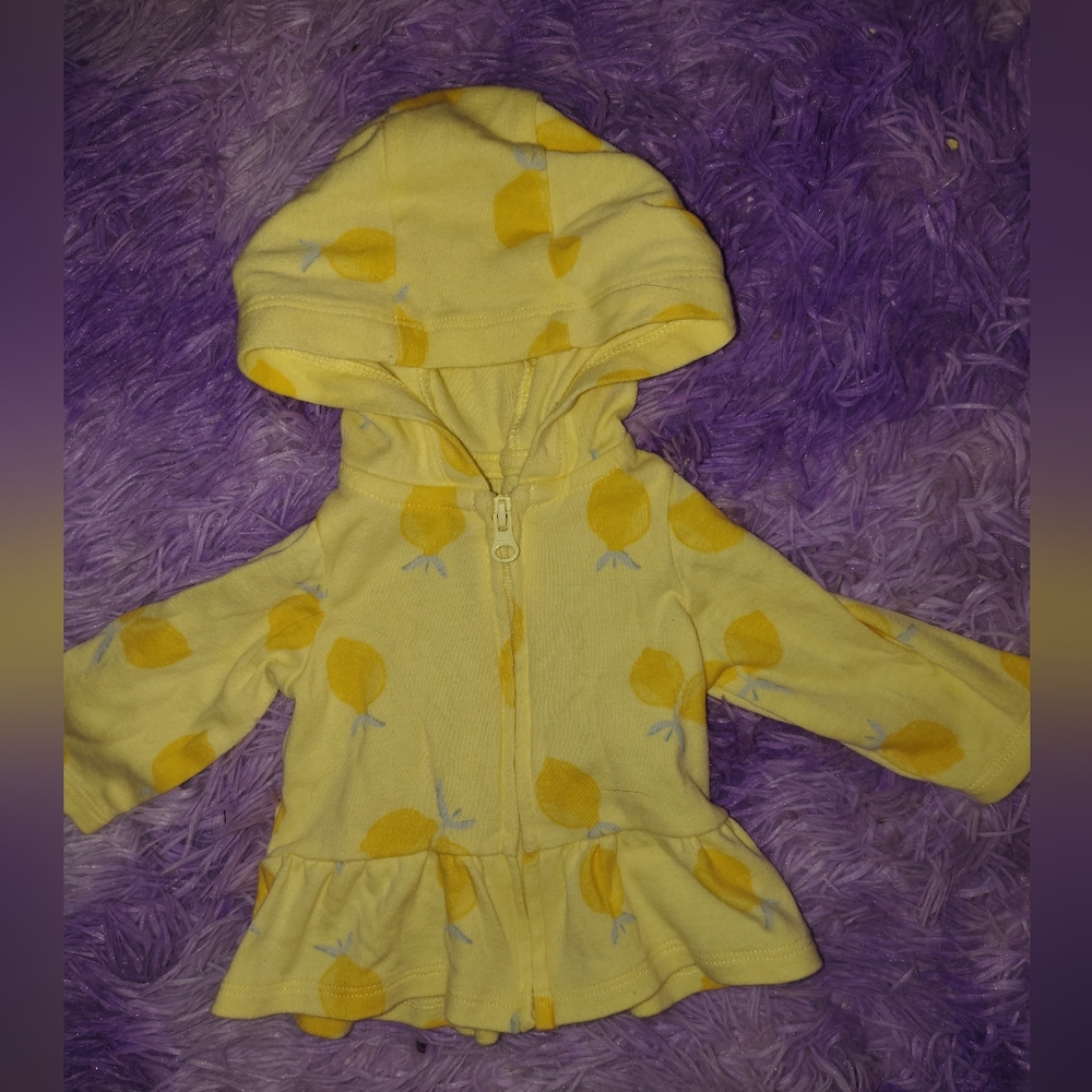 Carter's Newborn Lemon Hoodie
